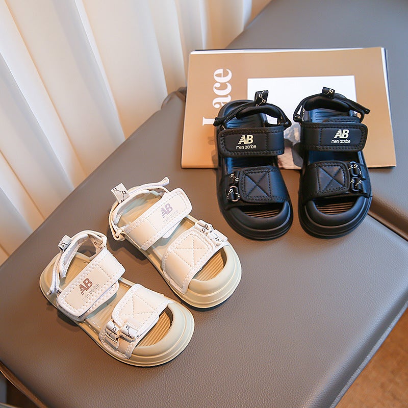 2023 Children'S Sports Sandals Korean Style Fashion Open Toe Sandals For Boys Beach Shoes For Girls Casual Sandals - Image 5