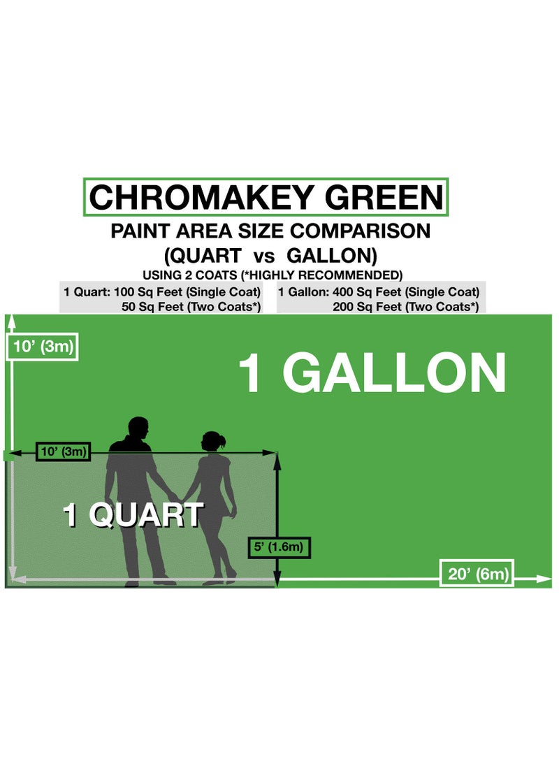 ChromaKey ChromaKey Video Paint 1 Quart Green Screen Equivalent  - Image 5