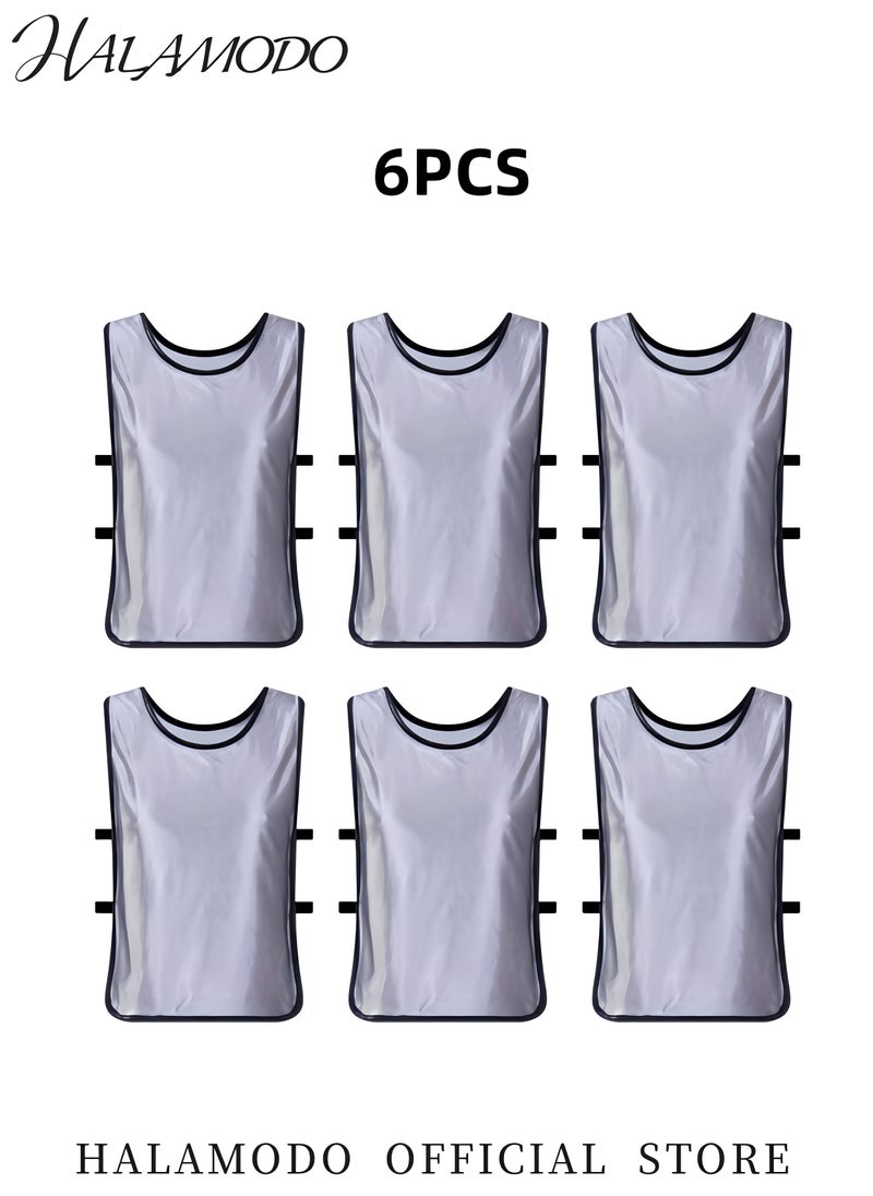 Generic Adult's Soccer Scrimmage Vests Outdoor Sport Pinnies Soccer Jersey Training Vests Football Daily Practice Vests Breathable Loose Vest for Team & Athlete & Youth  - Image 2