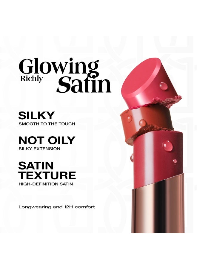 OTWOO O.TWO.O Haute Hydrating Satin Lipstick – Moisturizing, Smooth Satin Finish(#02,NAKED OATS) - Image 5