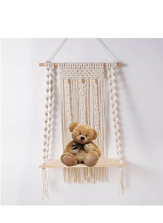 انتيكيانو "رف حائطي خشبي" - Image 3