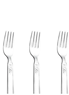 6 October Stainless Steel Cake Fork Model 101  - Image 2
