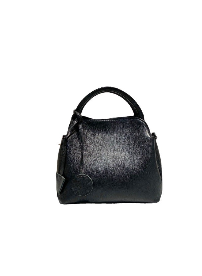 Yifeida First Layer Of Cowhide Leather Women's Bag New Gem Bag Handbag Messenger Bag Commuter Bag - Image 5