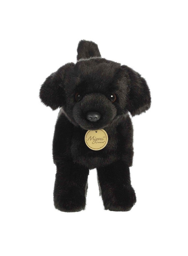 Aurora® Realistic Miyoni® Black Labrador Stuffed Animal - Lifelike Detail - Cherished Companionship - Black 10 Inches - Image 2