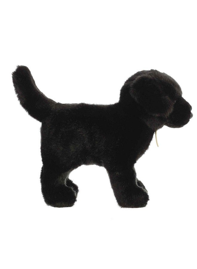 Aurora® Realistic Miyoni® Black Labrador Stuffed Animal - Lifelike Detail - Cherished Companionship - Black 10 Inches - Image 3