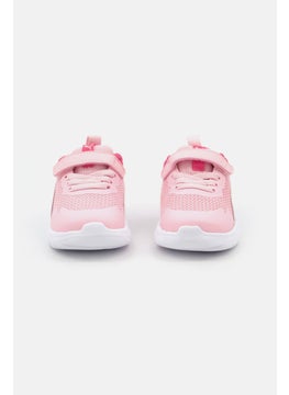 PUMA Toddlers Girl Evolve Run Mesh Velcro Shoes, Pink  - Image 3