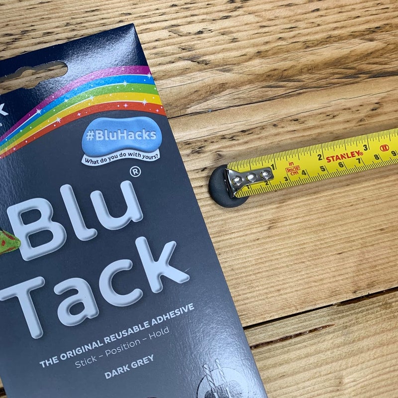 بوستيك لاصق بلو تاك متعدد الأغراض وقابل لإعادة الاستخدام - رمادي غامق 68 جم - Image 4