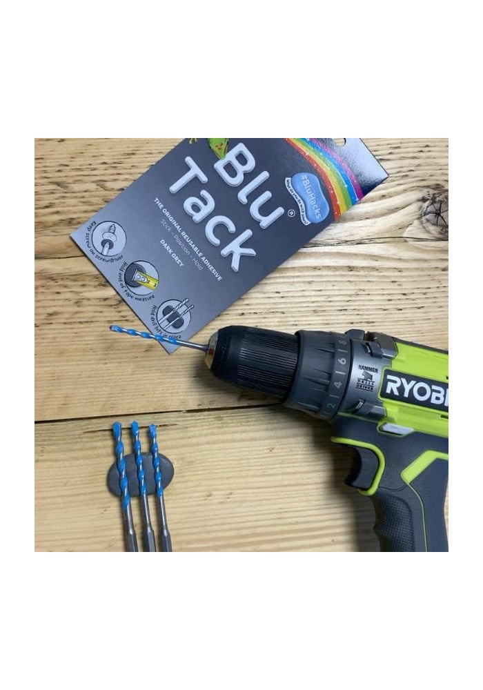 بوستيك لاصق بلو تاك متعدد الأغراض وقابل لإعادة الاستخدام - رمادي غامق 68 جم - Image 2