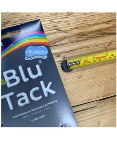 Bostik Bostik Blu Tack Grey, Multipurpose Reusable Adhesive, Clean, Safe & Easy to Use, Non-Toxic, 64g  - Image 3