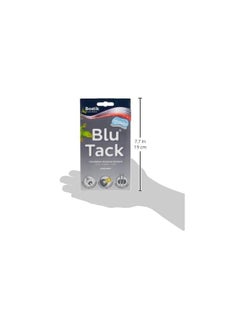Bostik Bostik Blu Tack Grey, Multipurpose Reusable Adhesive, Clean, Safe & Easy to Use, Non-Toxic, 64g  - Image 5
