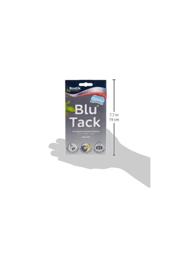 Bostik Bostik Blu Tack Grey, Multipurpose Reusable Adhesive, Clean, Safe & Easy to Use, Non-Toxic, 64g  - Image 5