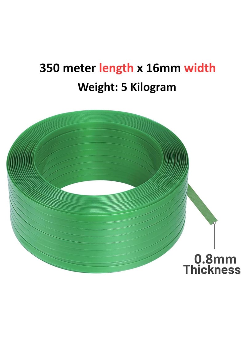 Rubik Banding Strapping Kit, 100 Metal Seals, 350 Meter PET Band, Strapping Tensioner and Sealer Plier Tool for Pallet Packaging & Shipping Supplies  - Image 2
