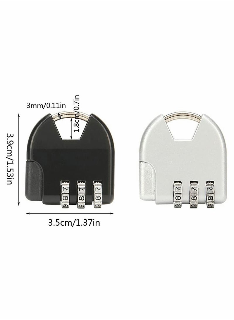 Excefore Luggage Locks, 4 Pcs Password Travel Lock  - Image 3