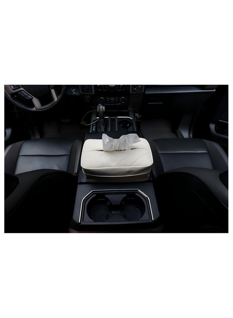 Generic The Car Tissue Holder, Extra Large Tissues Box Cover for Car Backseat, Ideal for Organization and Daily Use  - Image 4
