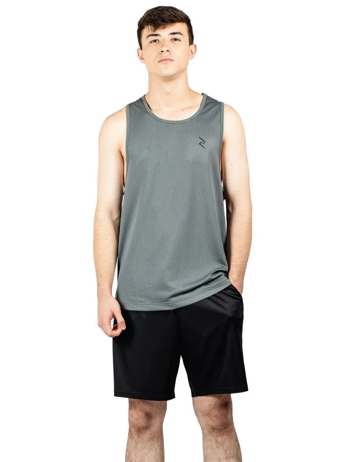 ZAECY Men's Power-Mesh Muscle Tank