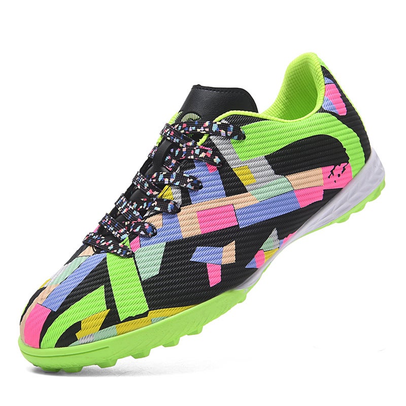 Football Shoes Adult Student Boy Broken Nail Shoes Children Non-Slip Breathable Professional Lawn Training Shoes Spike Ag - Image 1