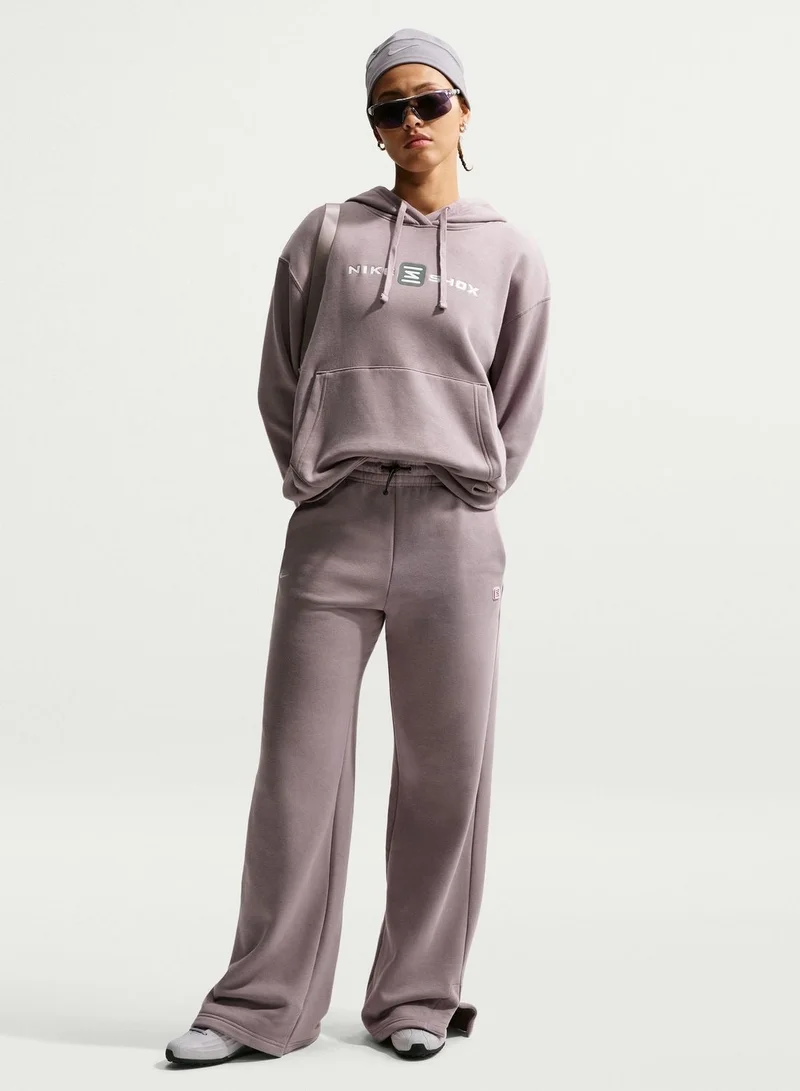 Nike LT VIOLET ORE Shox Phoenix Fleece Hoodie for Women | Best Price UAE