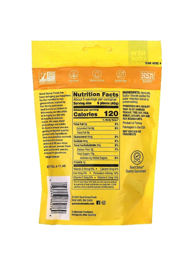 GOODSENSE Good Sense, Apricots, Dried & Unsweetened, 7.5 oz (213 g)  - Image 2
