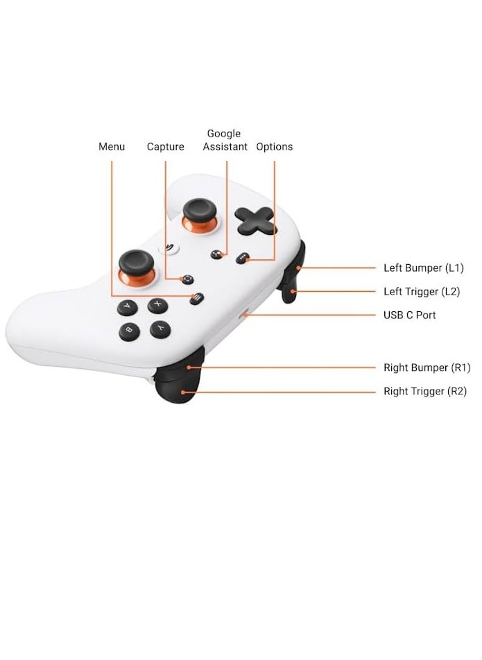 Google Stadia Bluetooth Gaming Controller (Google Ultra Not Included), Wasabi - pzsku/ZE8F020A8B1368E71760EZ/45/_/1721336495/cc025459-77ec-4cdd-8569-4d3127c5784f