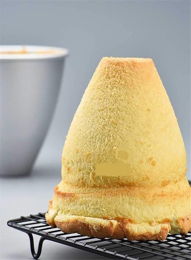 BAKERS PARDISE قالب كيك على شكل دمية من الألومنيوم من بيكرز بارادايس | قالب كيك على شكل دمية باربي بوزن 1 كجم/1 باوند | قالب كيك على شكل دمية باربي | قالب كيك على شكل تنورة واسعة للسيدات، قالب كيك لأعياد الميلاد ومتعدد الاستخدامات - Image 3