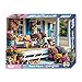Springbok Front Porch 500 Piece Jigsaw Puzzle for Adults Colorful and Nostalgic Scene Unique Cut Pieces Made in USA - Image 4