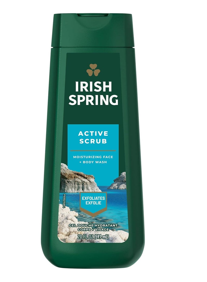 أيريش سبرينج غسول الجسم المقشر النشط، 20 أونصة، 591 مل - Image 2