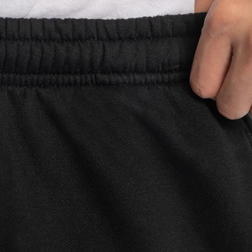 Fruit of the Loom mens Eversoft Fleece & Joggers (Regular Big Man) Sweatpants, Open Bottom - Black, XX-Large US - Image 3