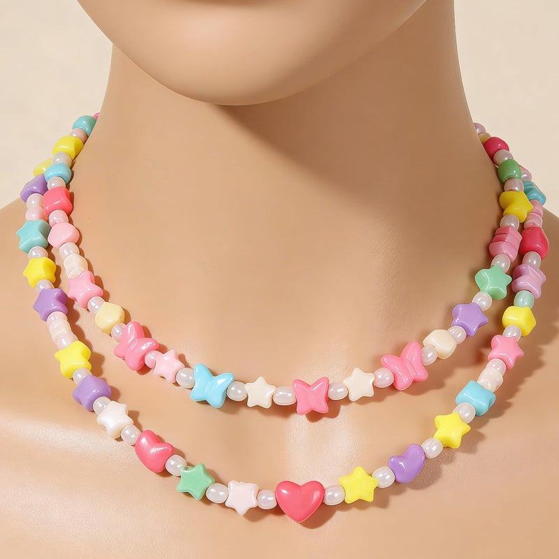 NikkiGuo 1000pcs Pony Beads, 15 Color Kandi Beads for Bracelets Making Kit, Hair Braids Crafts Jewelry Making Crafts Friendship Necklace Earrings DIY (Large Hole Light Color Mixed Color) - Image 5