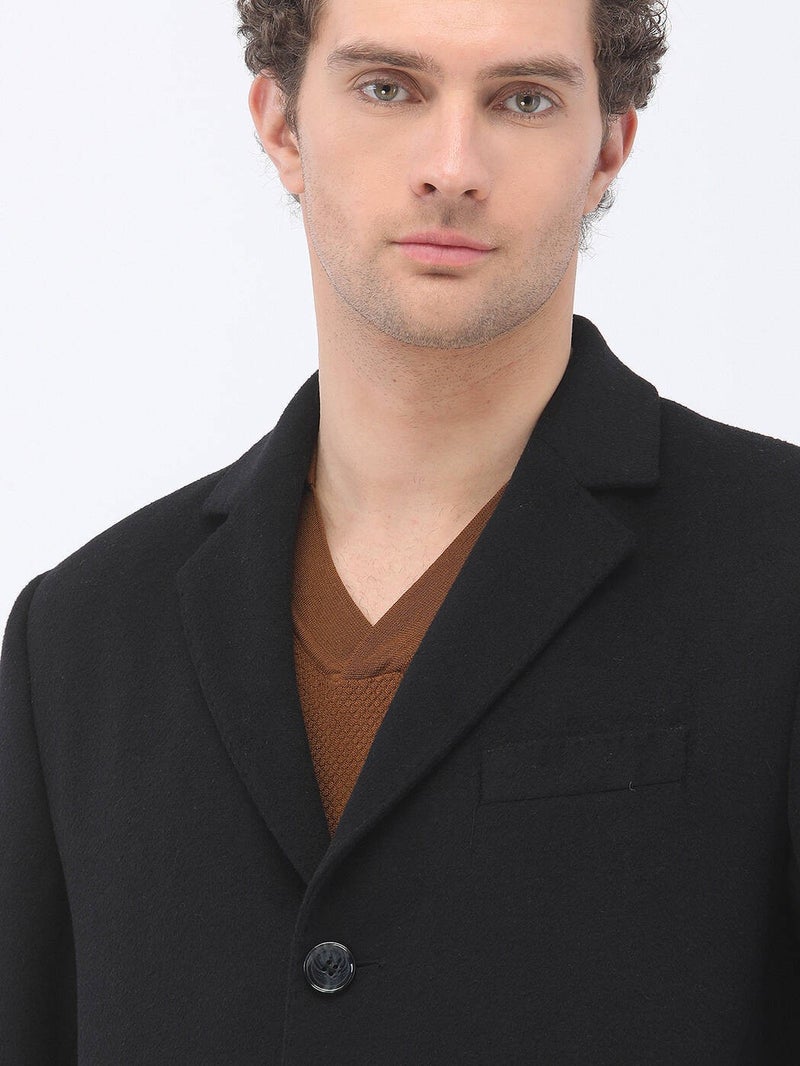 Kip Black Woven Coat  - Image 4