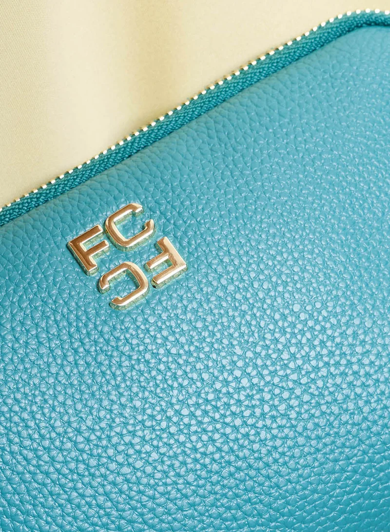 French Connection Women Blue Mila Crossbody Bag
