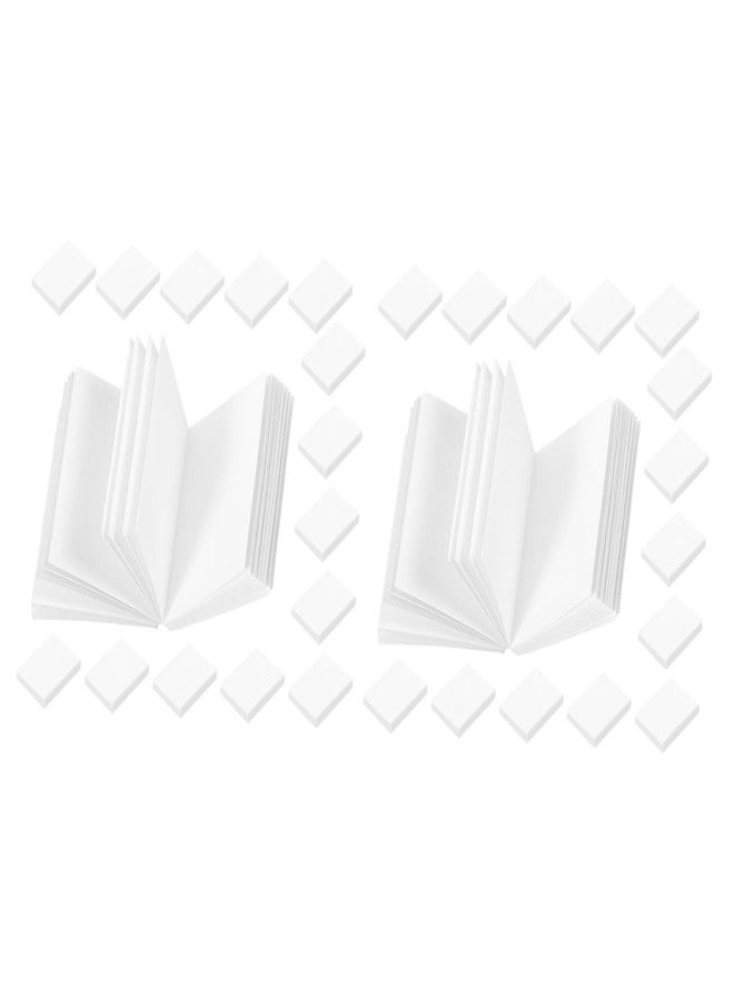 Sosoport 25Pcs Miniature Books for Dollhouse Mini Blank Books Model for DIY Mini Books Ornaments Dollhouse Book Decor Photo Prop 0.82 X 0.62 X 0.11In - Image 1