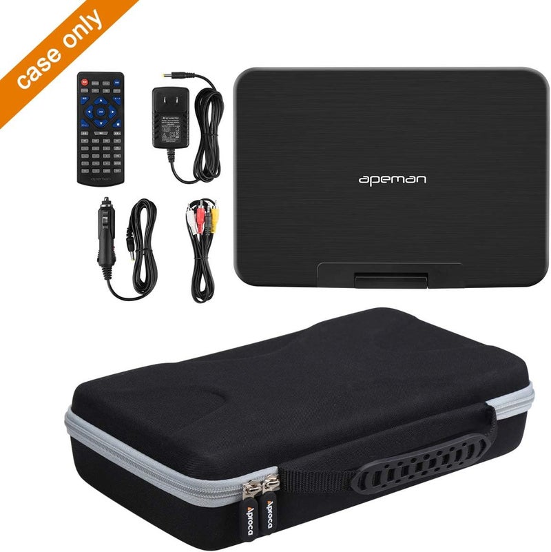 Aproca Case Compatible with pofoto 9.5" / PJGCWB 9.5" / WONNIE 9.5" / YOTON 9.5" / Portable DVD Player, Portable Storage Bag for Accessories (Case Only) - Image 4