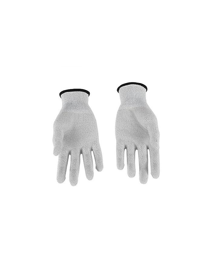 SYOSI Electrode Gloves, Conductive Glove for Electrode Gloves Massage Hand Gloves with Electrode for Pads,  Fiber Materials, Excellent Resistance  (1 Pair )  - Image 3