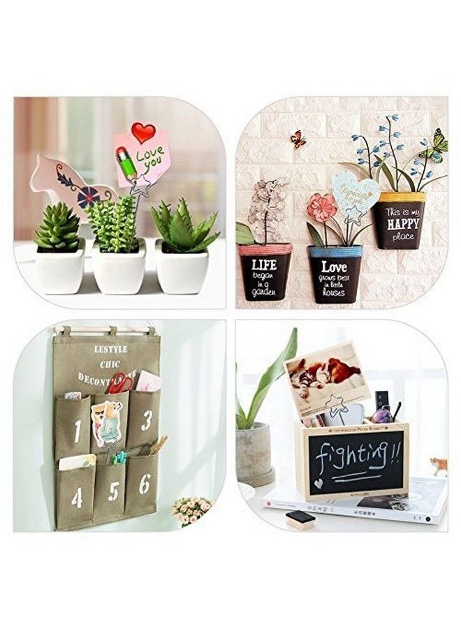 YOSOO Photo Clip Holders With Star Shape Craft Metal Wires Place Paper Picture Card Holders For Wedding Party Birthday Decorationsilver Color 50Pcs/Bag  - Image 4