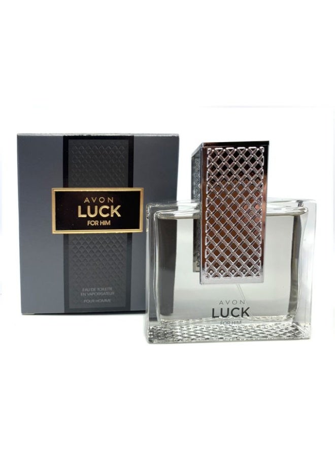 AVON Luck For Him E.D.T. 75 ML - Image 1