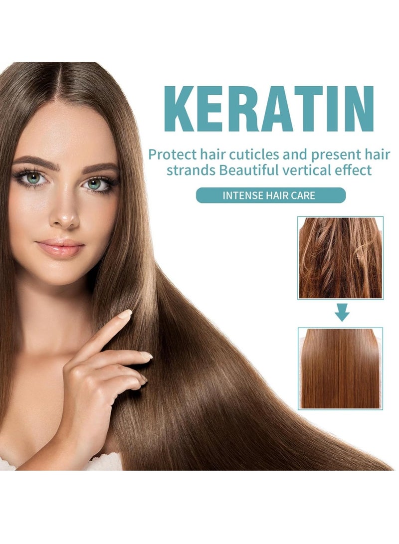 RUBRIEL Gloss Hair Straightening Cream, Protein Correcting, Nourishing Collagen Treatment, Curly Hair Straightening Cream, Natural Ingredients, Suitable for All Hair Types (50ml) - Image 5