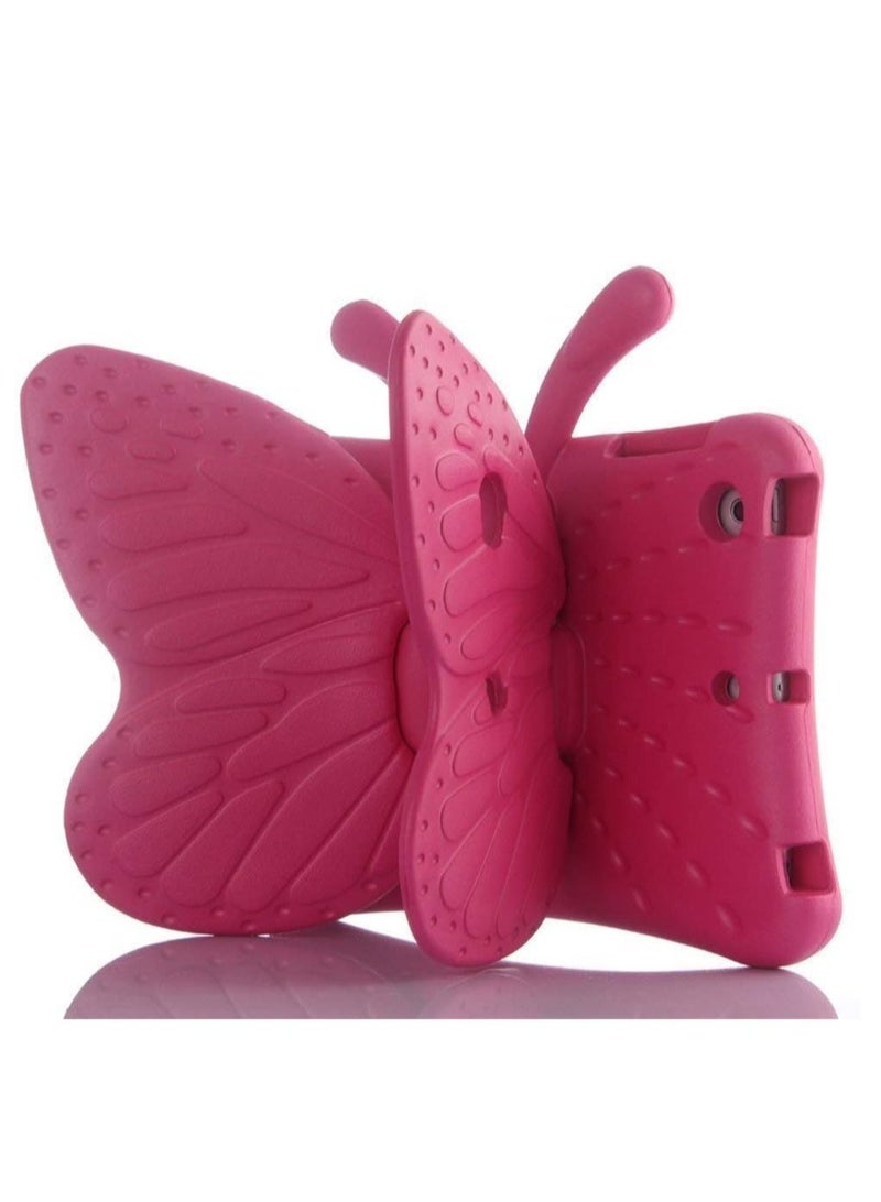 إلترازون iPad 10.2 Case for Kids, iPad 8th 2020 Case, 3D Cute Cartoon Butterfly Cover Non-Toxic EVA Foam Wings Kickstand Kid-Proof Shockproof Bumper Girl Boy Gift for Apple iPad 7 8 Gen 10.2' - Image 1