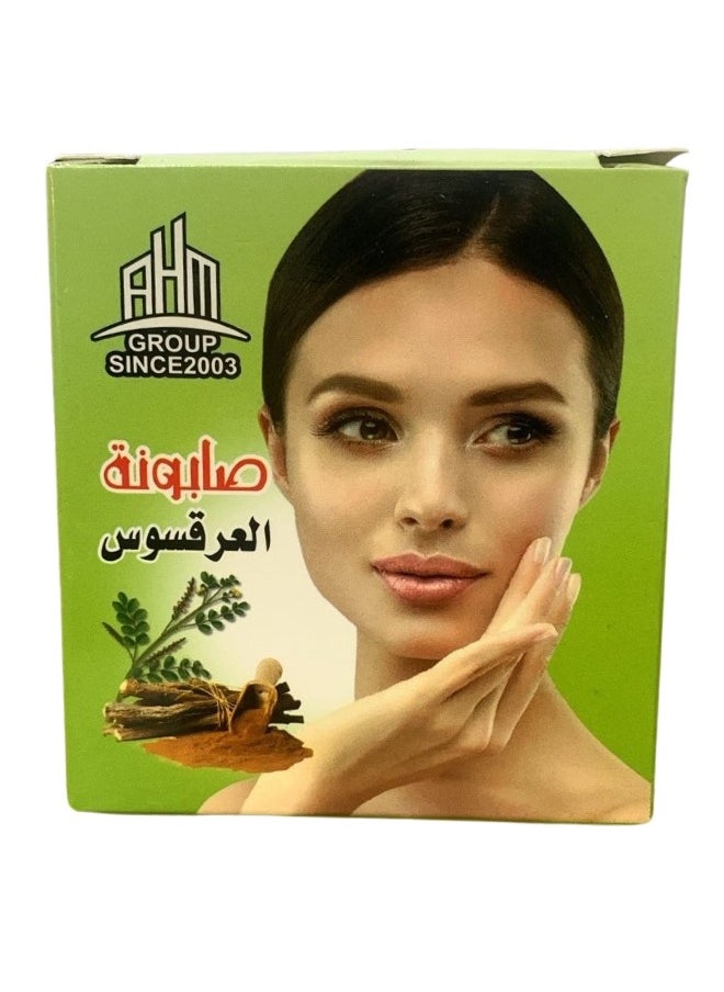 ماركة غير محددة - صابون بخلاصة العرقسوس لتفتيح البشرة بشكل فوري - Image 1