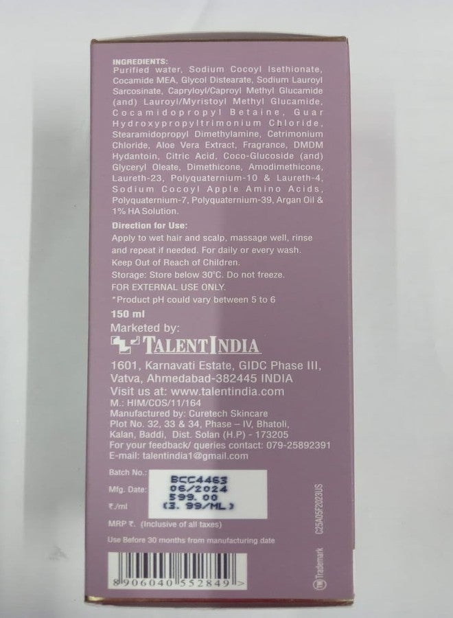 Talent Cafuane clarifying conditioning shampoo 150ML-(Pack Of 1) - Image 3