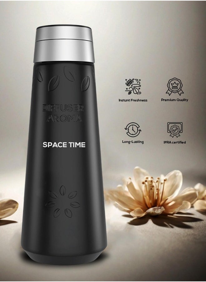 Dr Scent Dr. Scent Breeze of Joy - Space Time Premium Collection Diffuser Aroma Oil | Citrus, Sweet, Woody & Amber Notes | Perfect for Home, Office, Hotel & Spa | Made in the UK (500ml)  - Image 5