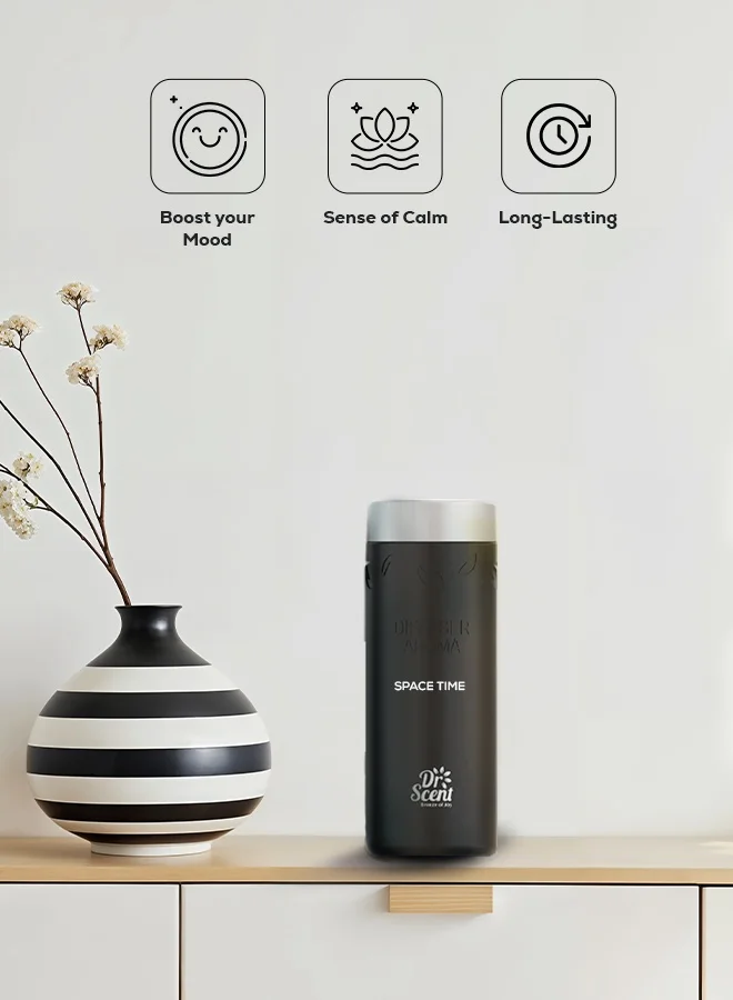 Dr Scent Dr. Scent Breeze of Joy - Space Time Premium Collection Diffuser Aroma Oil | Citrus, Sweet, Woody & Amber Notes | Perfect for Home, Office, Hotel & Spa | Made in the UK (500ml)