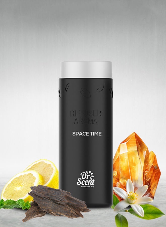 Dr Scent Dr. Scent Breeze of Joy - Space Time Premium Collection Diffuser Aroma Oil | Citrus, Sweet, Woody & Amber Notes | Perfect for Home, Office, Hotel & Spa | Made in the UK (500ml) - Image 2