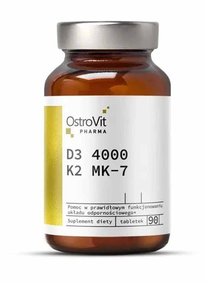 OSTROVIT, D3 4000,K2 MK-7, 90 TABLET