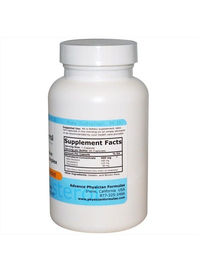 Advance Physician Formulas Beta-Sitosterol, 400 mg, 90 Vegetable Capsules  - Image 2