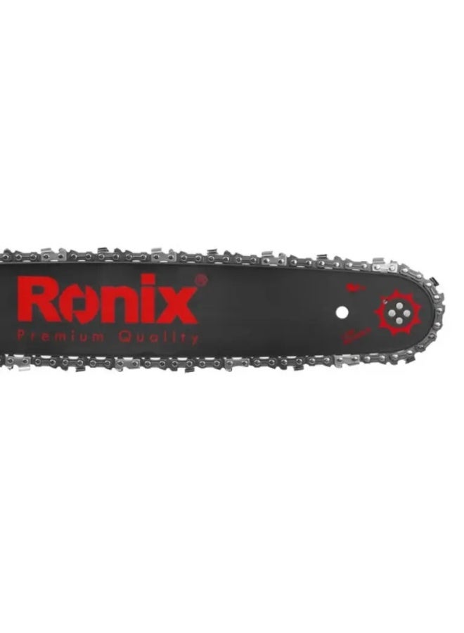 Ronix Electric Chainsaw 2200W | 40cm/16" Guide Bar | 8m/s Chain Speed | 3750 RPM | Pure Copper Motor | Auto Oil System | Rapid Heat Dissipation | Wood Cutting Saw | German Technology # Ronix 4716 - Image 2