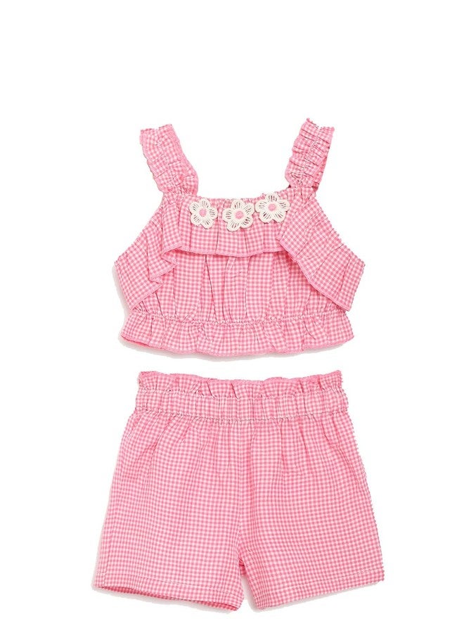Nautinati Infant Girls Top and Bottom Set | Cotton | Age 0-3 Years - Image 1