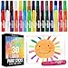 Zenacolor Tempera Paint for Kids and Toddlers 30 Large Paint Sticks Washable Solid Non Toxic Mess free Paint Set Arts and Crafts for Kids for Wood Glass Canvas or Card painting - Image 3