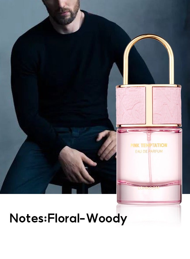 LONKOOM PINK TEMPTATION EDT For Women 50ML
