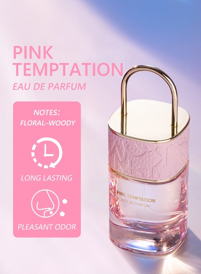 LONKOOM PINK TEMPTATION EDT For Women 50ML