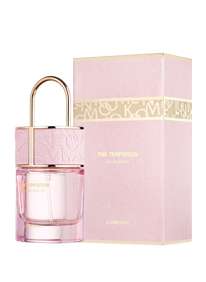 LONKOOM PINK TEMPTATION EDT For Women 50ML